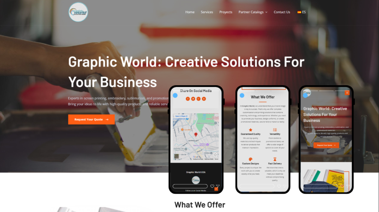 Graphic World USA Website