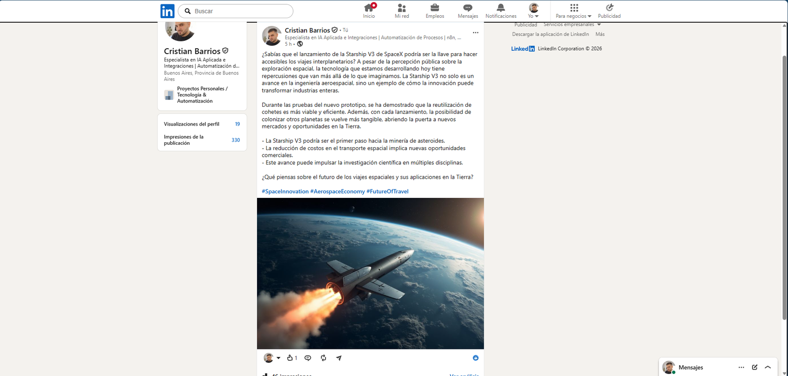 Workflow de publicación